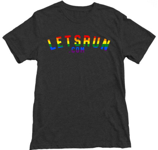 LetsRun.com - The Shirt - Pride Edition